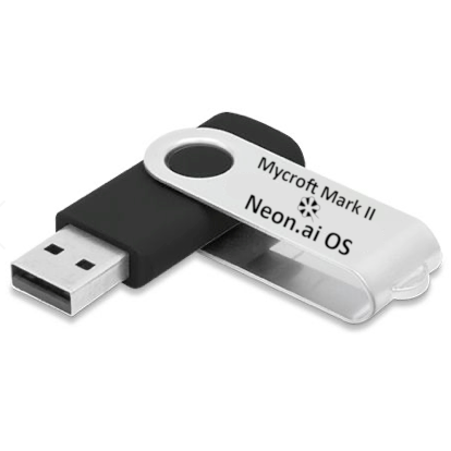 Neon Logo USB Boot Drive