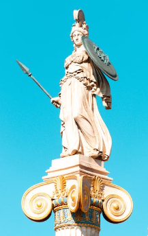 Statue of the Greek Goddess Diana