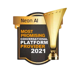 Awarded Most Promising Conversational Platform Provider 2021